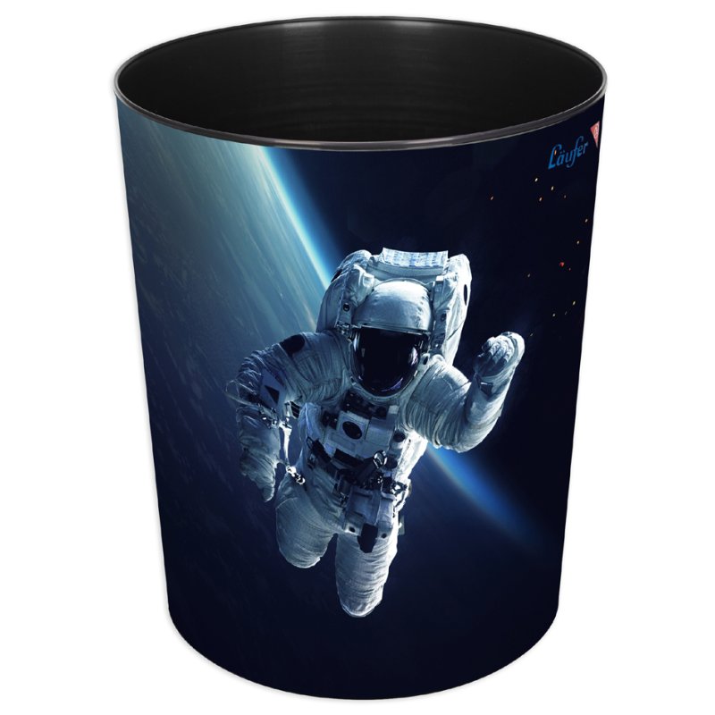 Läufer waste bin astronaut, 13 litres, recycled PP