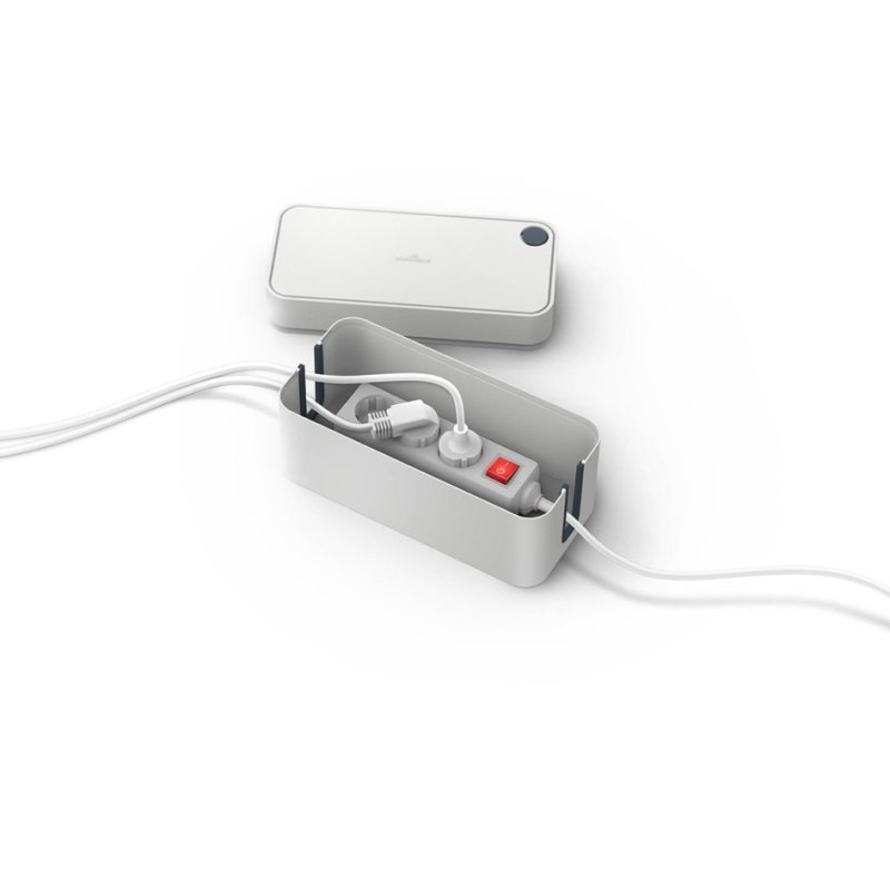 DURABLE boîte de gestion de câbles CAVOLINE BOX S, plastique, gris