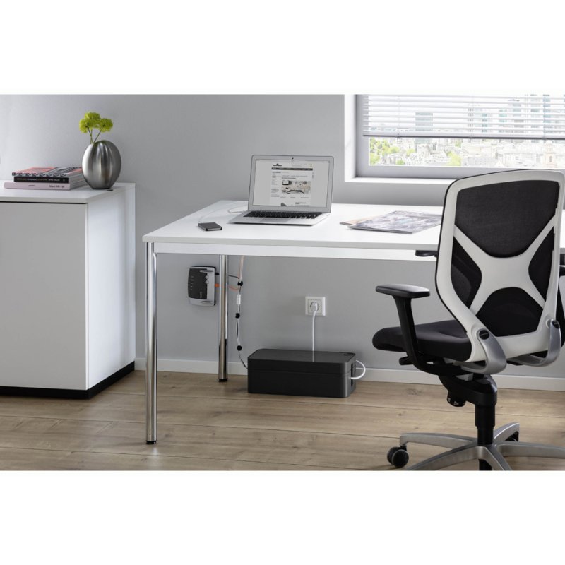 DURABLE kabelbox CAVOLINE BOX L, kunststof, grafiet