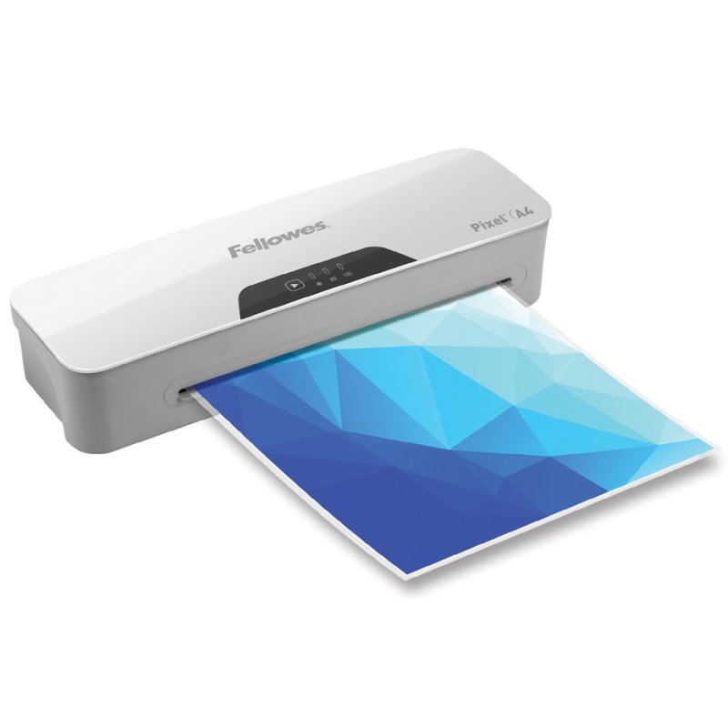 Fellowes plastifieuse Pixel A4, blanc, 150-250 mic, kit de démarrage