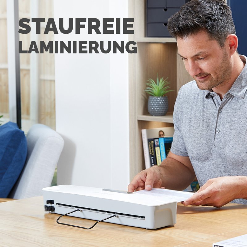 Fellowes plastifieuse Pixel A4, blanc, 150-250 mic, kit de démarrage