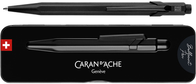 CARAN D'ACHE drukbalpen 849 Black Code, zwart, navulbaar