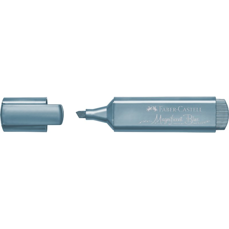 Faber-Castell surligneur Textliner 46 Metallic, rouge rubis, 1,0-5,0 mm
