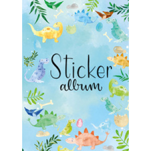 AVERY Zweckform stickeralbum Dino, A5, 16 blanco pagina's