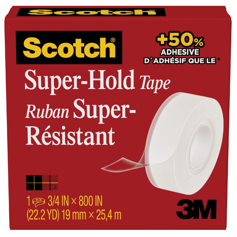 Scotch plakband Super-Hold, kristalhelder