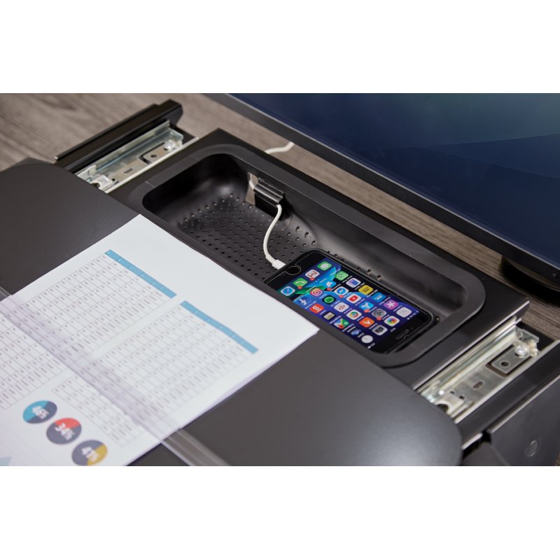 Fellowes support documents Hana Series, noir, 5 réglages hauteur, ergonomique