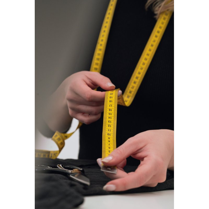KLEIBER mètre ruban tailleur, jaune, PVC