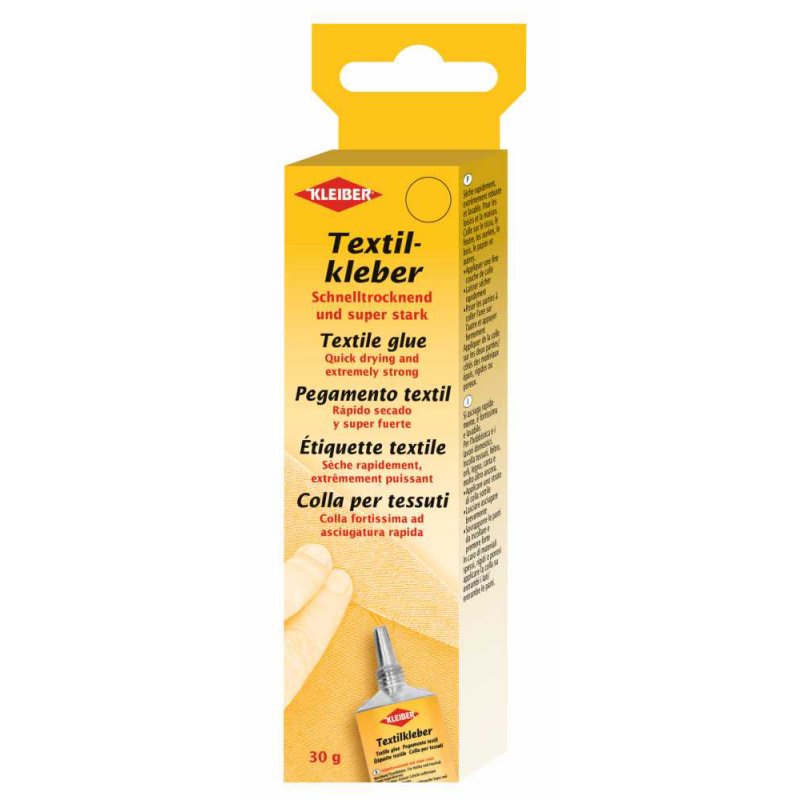 KLEIBER colle textile, transparent, 30 g