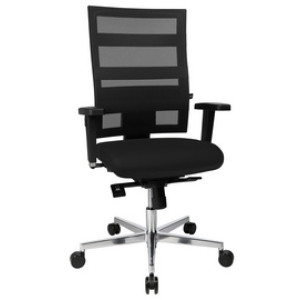 Topstar draaistoel Sitness X-Pander Plus, zwart, met armleuningen, 110 kg