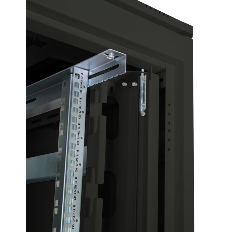 DIGITUS Armoire réseau 19", Unique, 42 U, 1200 mm profondeur, gris