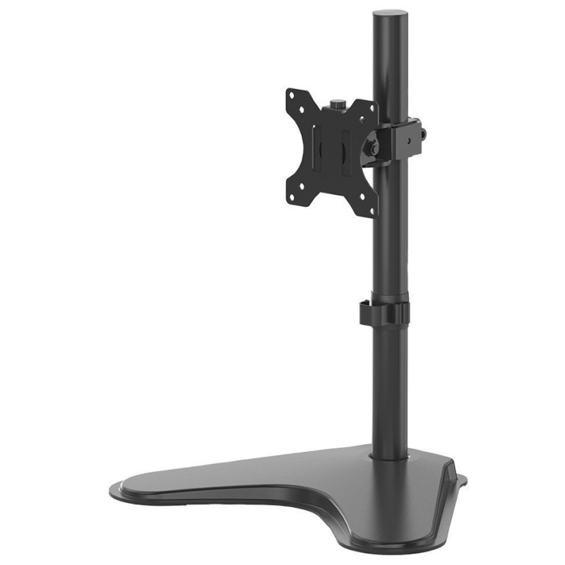 Fellowes Seasa monitor arm with base, 32 inch, 8 kg load capacity, black