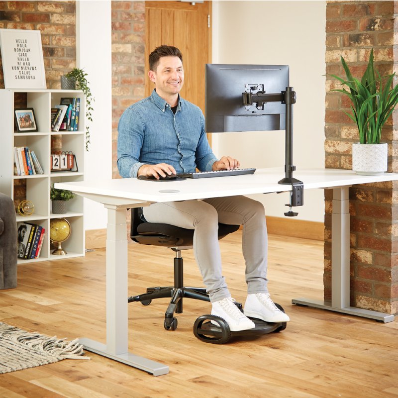Fellowes bras de moniteur Reflex, métal, jusqu'à 32 pouces, noir