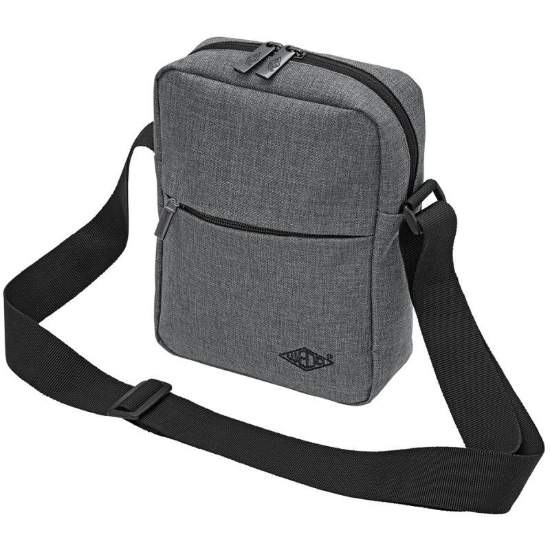 WEDO schoudertas Little Messenger Bag COLLEGE, grijs gemêleerd, polyester