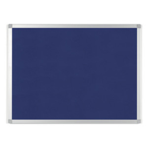 Bi-Office prikbord AYDA, 1200×900 mm, blauw, vilten oppervlak