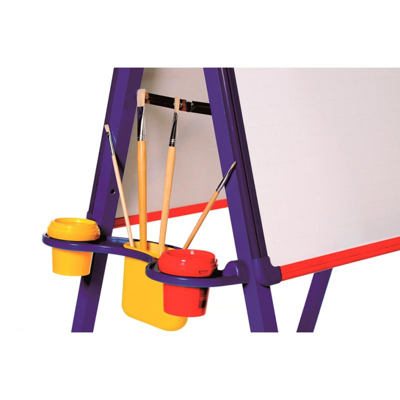 Bi-Office kinderbordwand Schoolmate, driepoot, magnetisch, 600×450 mm