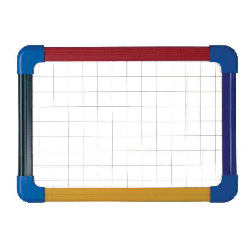 Bi-Office schrijfbord Schoolmate kinderen, dubbelzijdig beschrijfbaar, A4-formaat
