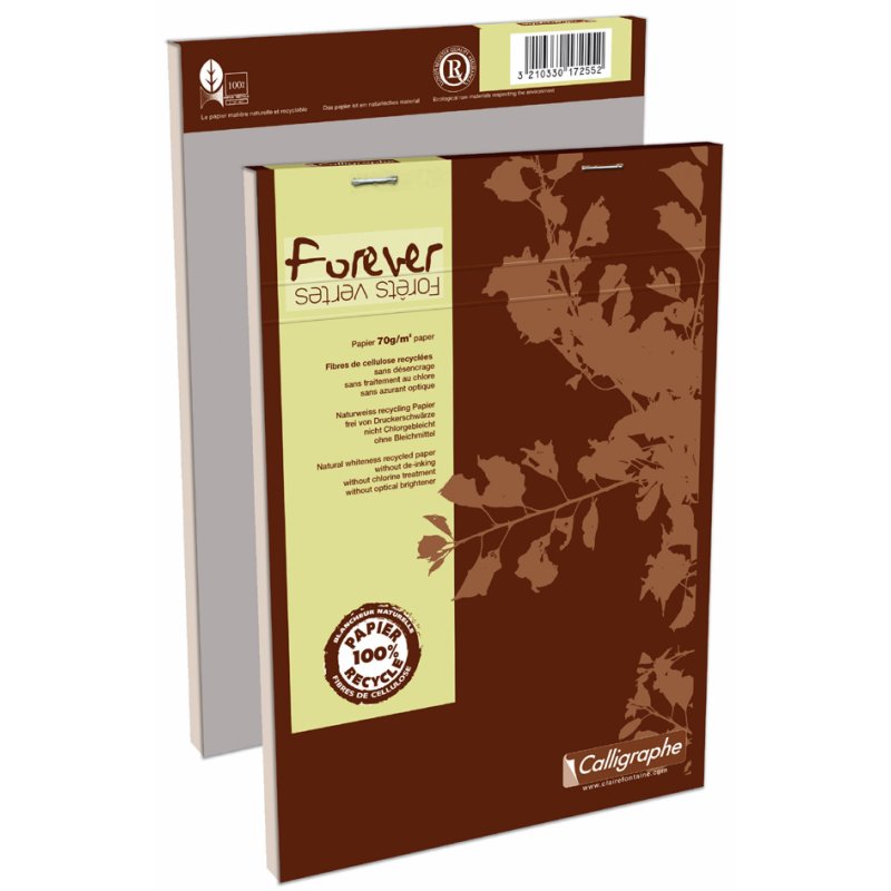 Calligraphe notitieblok Forever A5, geruit, 100 vel
