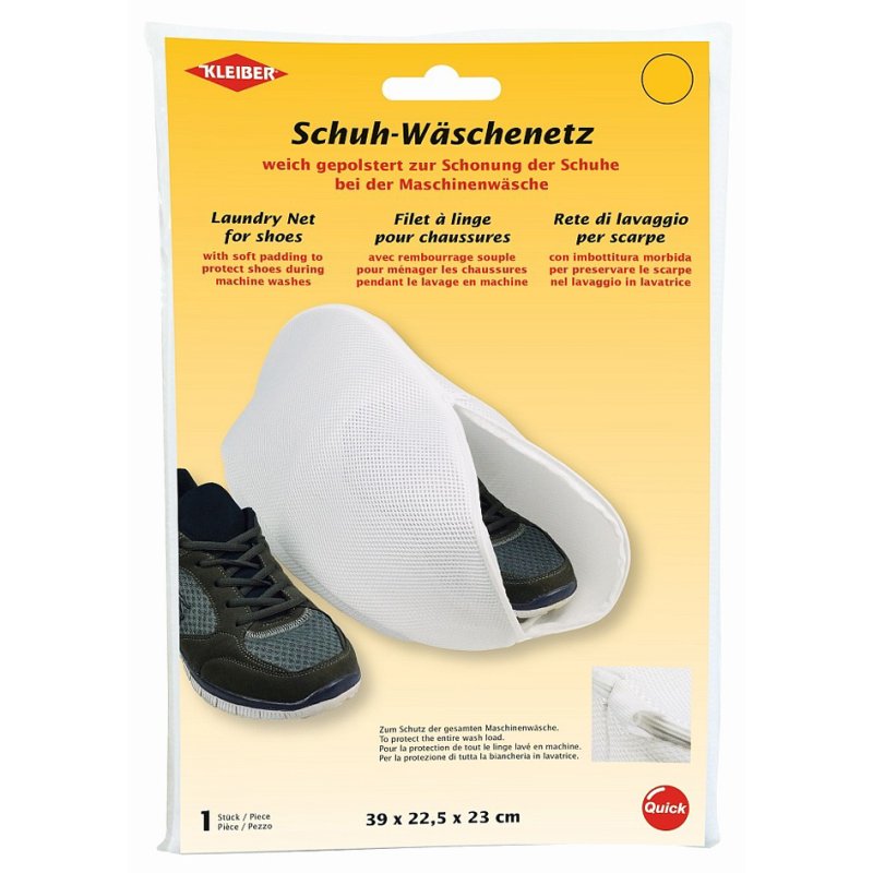 KLEIBER filet à linge, blanc, doublure douce, 390×230×225 mm, 100% polyester