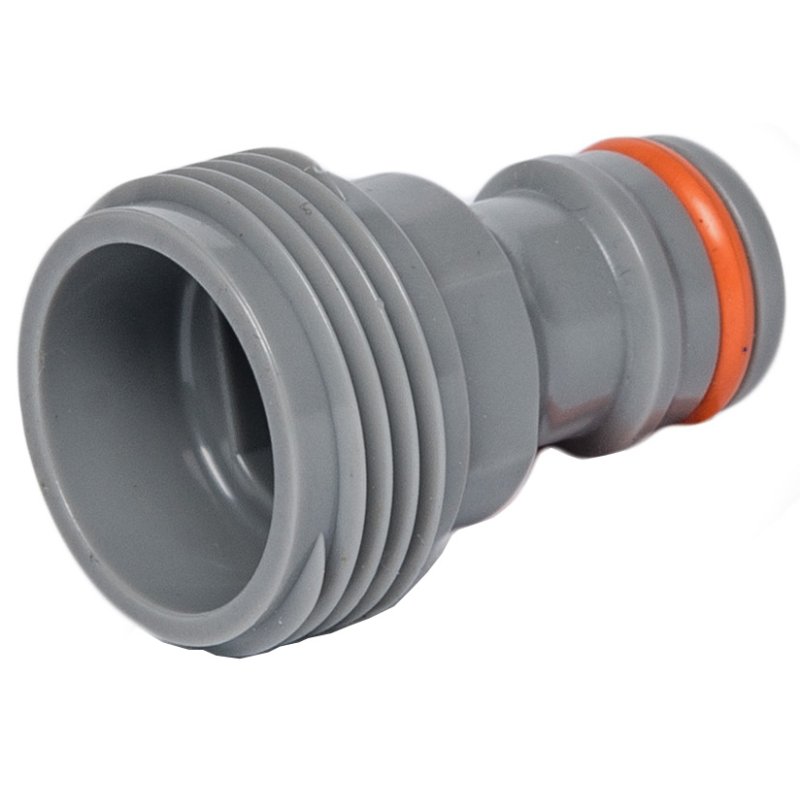 Bradas raccord de tuyau WHITE LINE, 1/2" filetage externe, gris