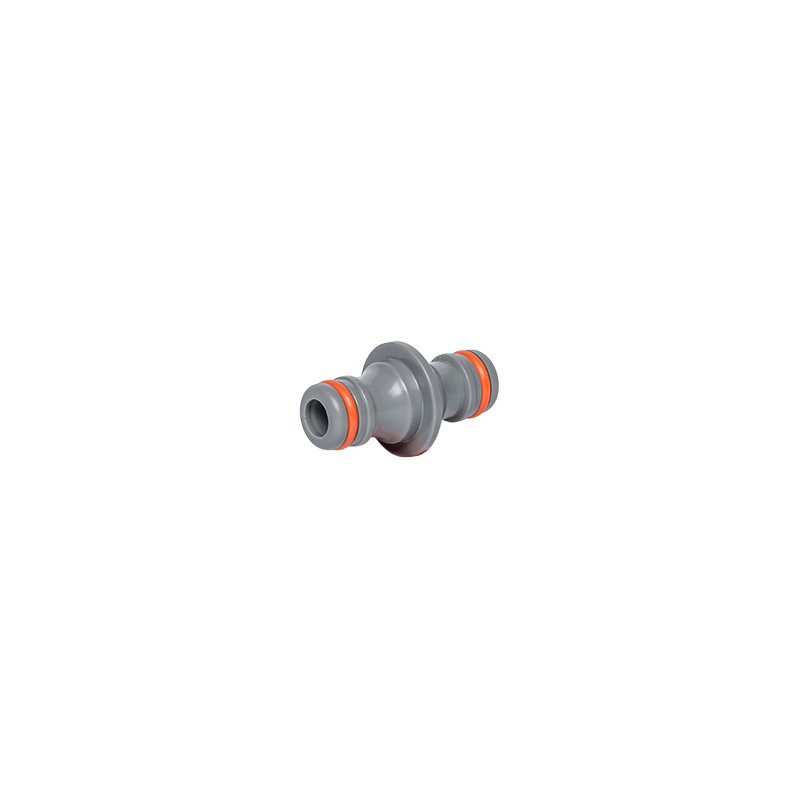 Bradas connecteur de tuyau WHITE LINE, 1/2 pouce, gris, PVC