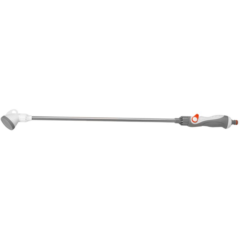 Bradas gietsok WHITE LINE EXCLUSIVE, 740 mm, zilver/wit