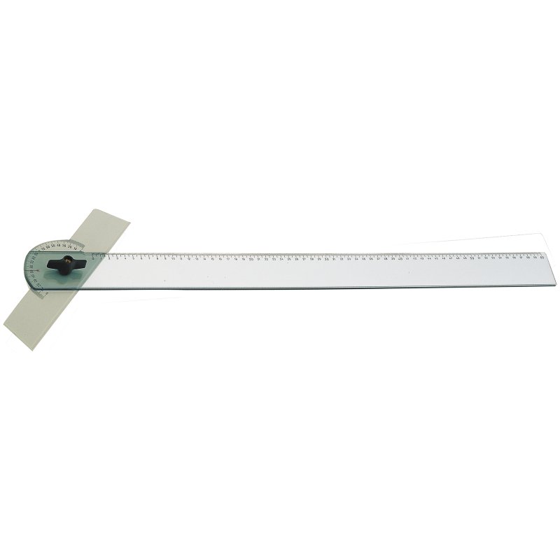 Wonday T-équerre plastique, 600 mm, tête mobile
