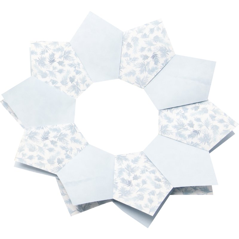 folia vouwsterren set Noel, Meissner techniek, verschillende motieven, inclusief instructies