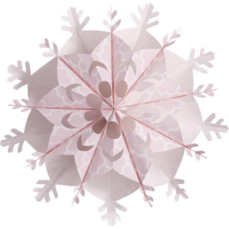 folia creatiesetje sterren papieren zakjes, roze/wit, 28 stuks, 155×275 mm
