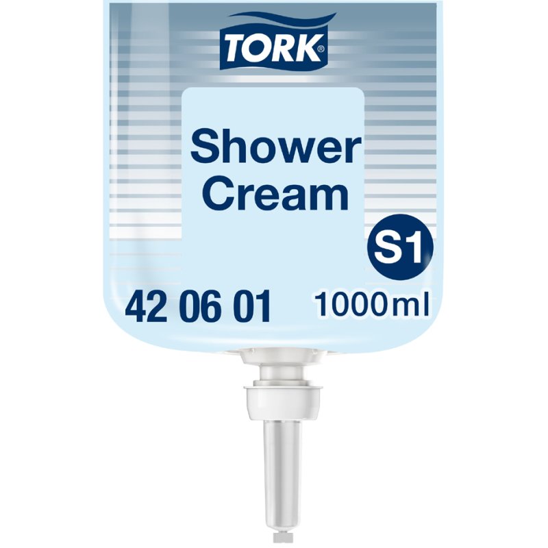 Tork crème de douche, parfumée, hydratante, 1 litre