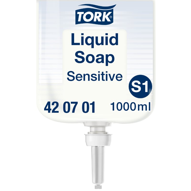Tork savon doux extra doux, sans parfum, 1 litre