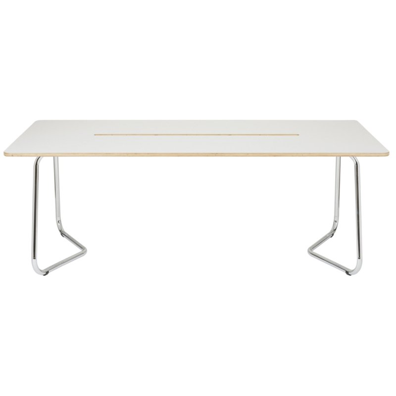 ARCHYI conferentietafel Douro, whiteboard oppervlak, 210×72×100 cm