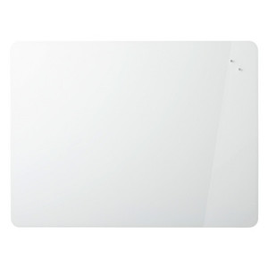 ARCHYI glas-magneetbord Porto, magnethaftend, 1200×900 mm, wit