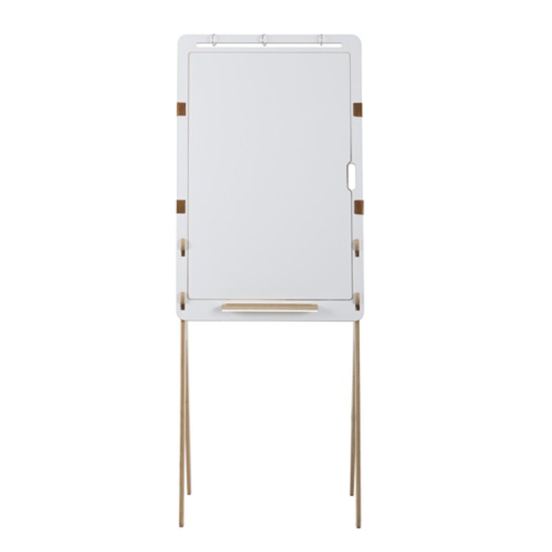 ARCHYI flipchart Pico, draagbaar, houten statief, 65×68,5×180 cm