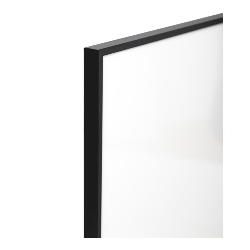 ARCHYI whiteboard geëmailleerd, magneetoppervlak keramiek, 1800×1200 mm, zwarte rand