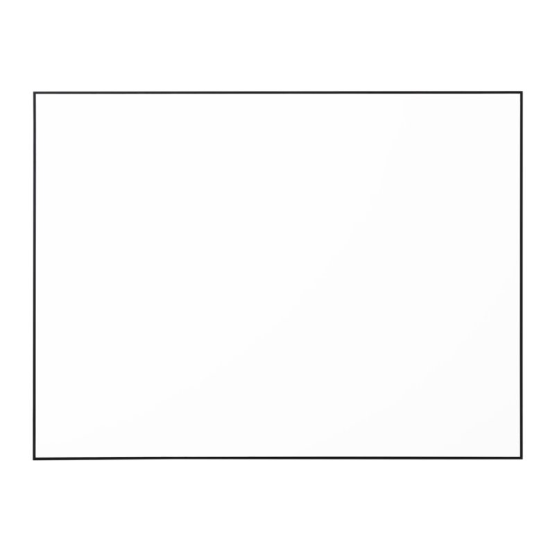 ARCHYI whiteboard geëmailleerd, magneetoppervlak keramiek, 1800×1200 mm, zwarte rand