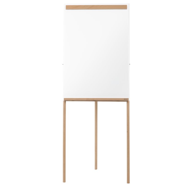 ARCHYI flipchart Giro, driepoot statief, hoogte verstelbaar, 70×75×185 cm