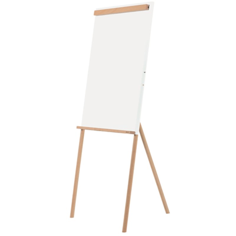 ARCHYI flipchart Giro, driepoot statief, hoogte verstelbaar, 70×75×185 cm