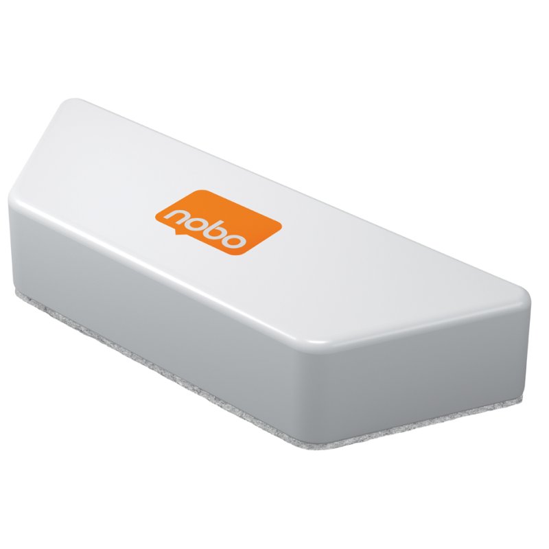 nobo whiteboard wisser navulset, grijs, 10 stuks