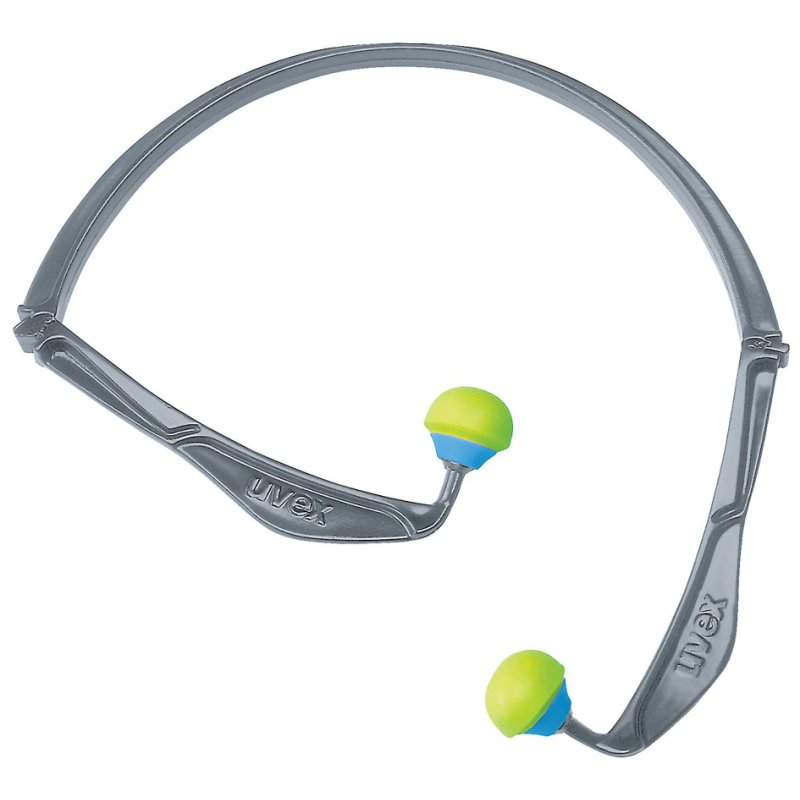 uvex protection auditive x-fold, pliable, gris, 5 pièces