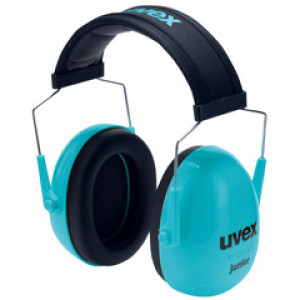 uvex K Junior gehoorbescherming, blauw/zwart, SNR 29 dB, 167 g