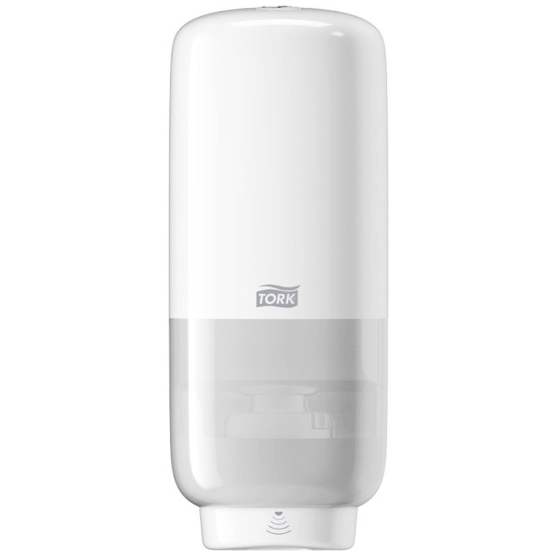 Tork distributeur de savon capteur Elevation, plastique, blanc, système S4