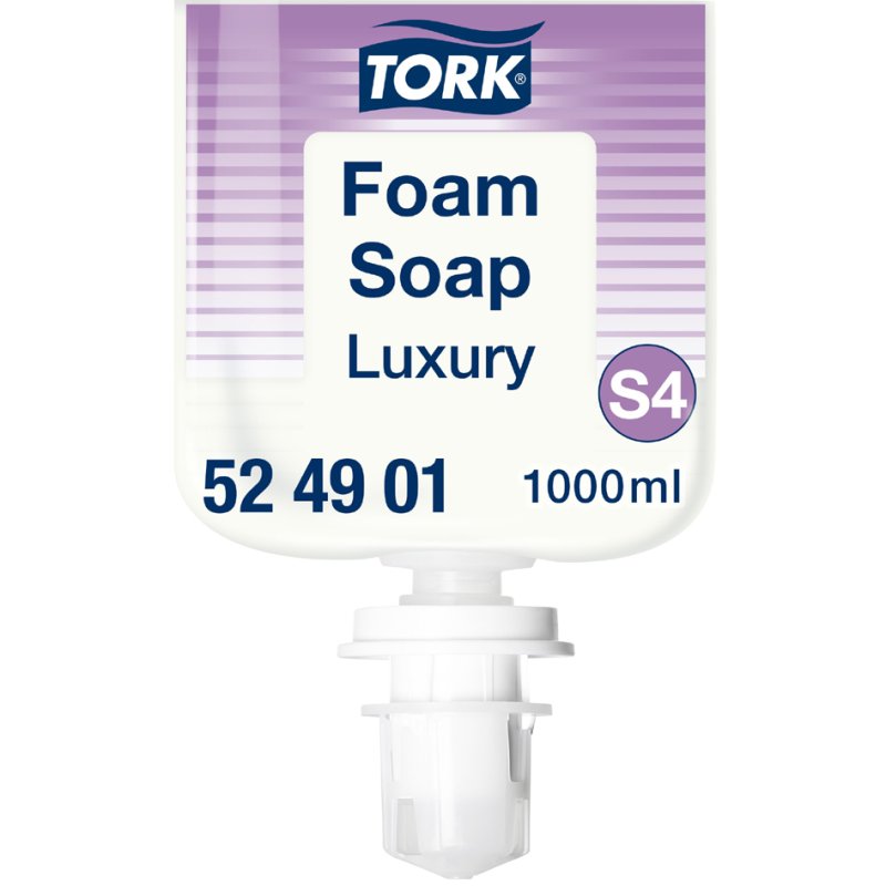 Tork savon mousse luxe, système S4, 1.000 ml