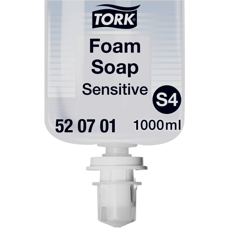 Tork schuimzeep, extra zacht, S4 systeem, 1 liter