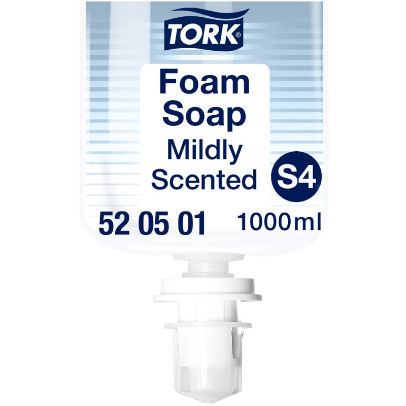 Tork zachte schuimzeep, S4 systeem, geparfumeerd, 1 liter