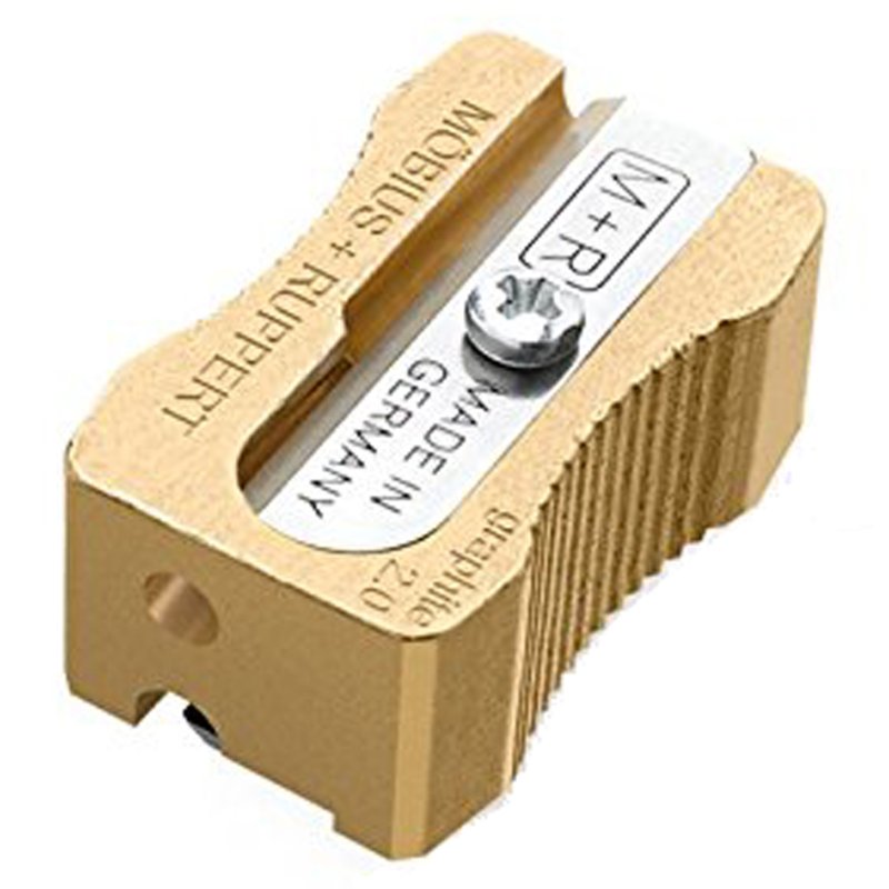M+R taille-crayon Minofix, laiton, pour mines 2,0-3,2 mm