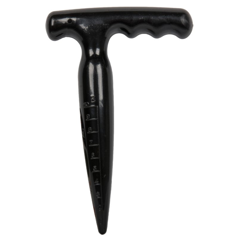 Bradas plantengat steekgerei de luxe, noir, poignée ergonomique, 114×27×178 mm