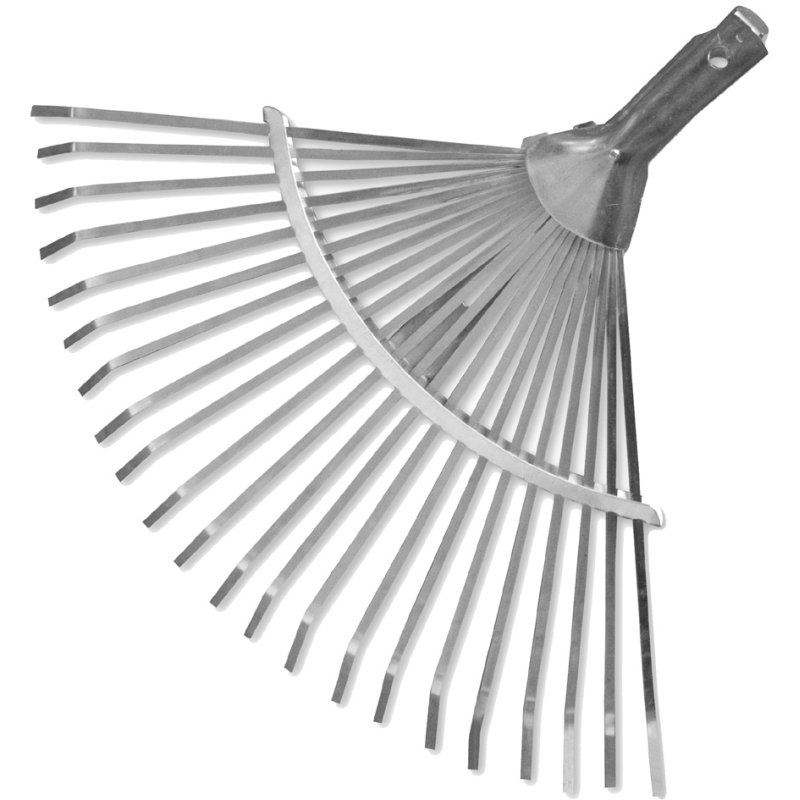 Bradas tête de râteau aluminium, ajustable, 22 dents, 340-440 mm