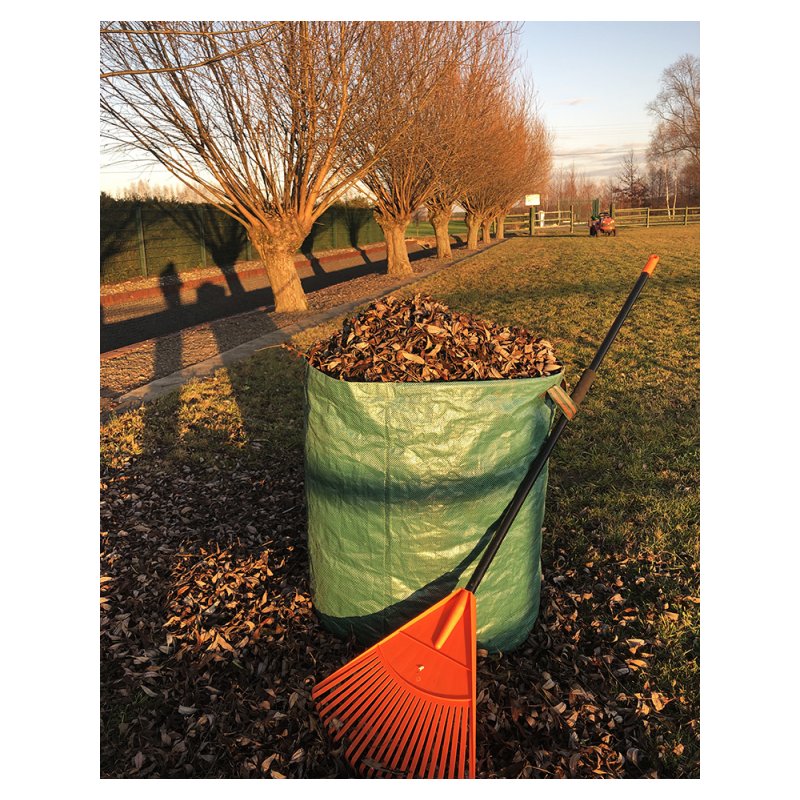 Bradas sac de jardin pliable, 120 litres, vert, 46×46×75 cm