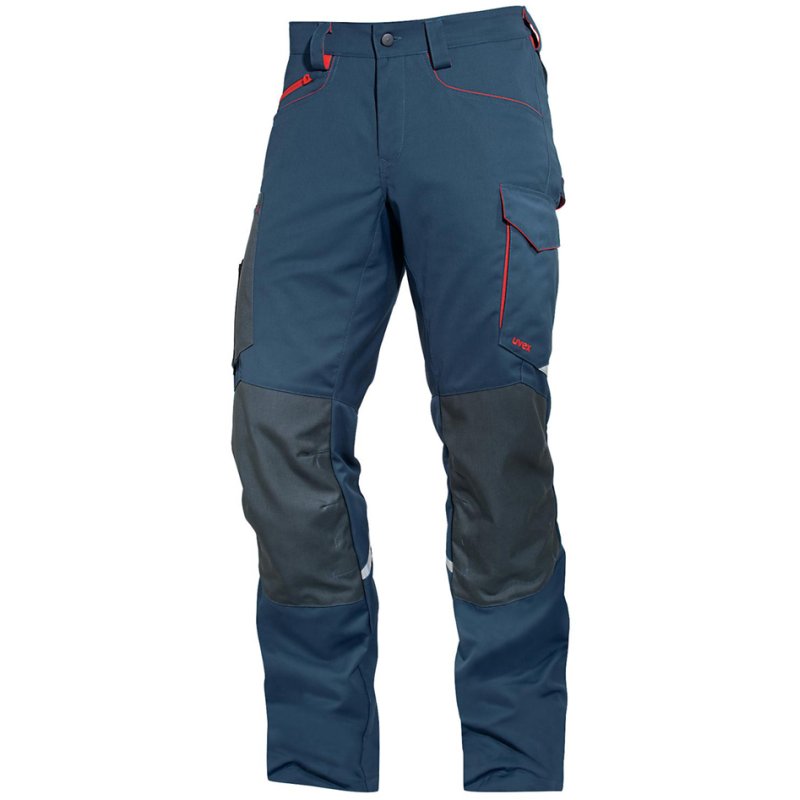 uvex pantalon cargo homme regular fit suXXeed, bleu foncé, taille 64