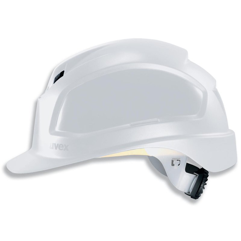 uvex Pheos casque de sécurité, blanc, 52-61 cm, système à molette rotative
